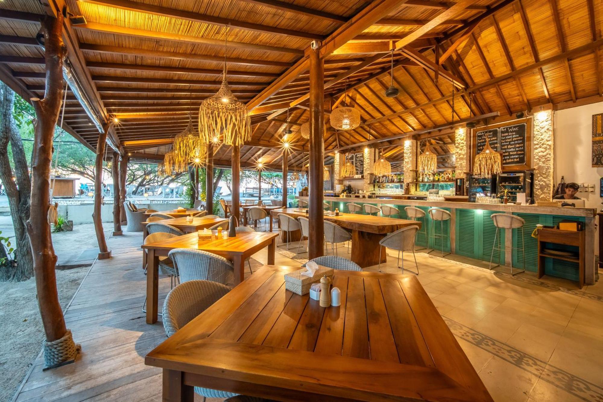 Wilson'S Retreat Hotell Gili Trawangan Exteriör bild