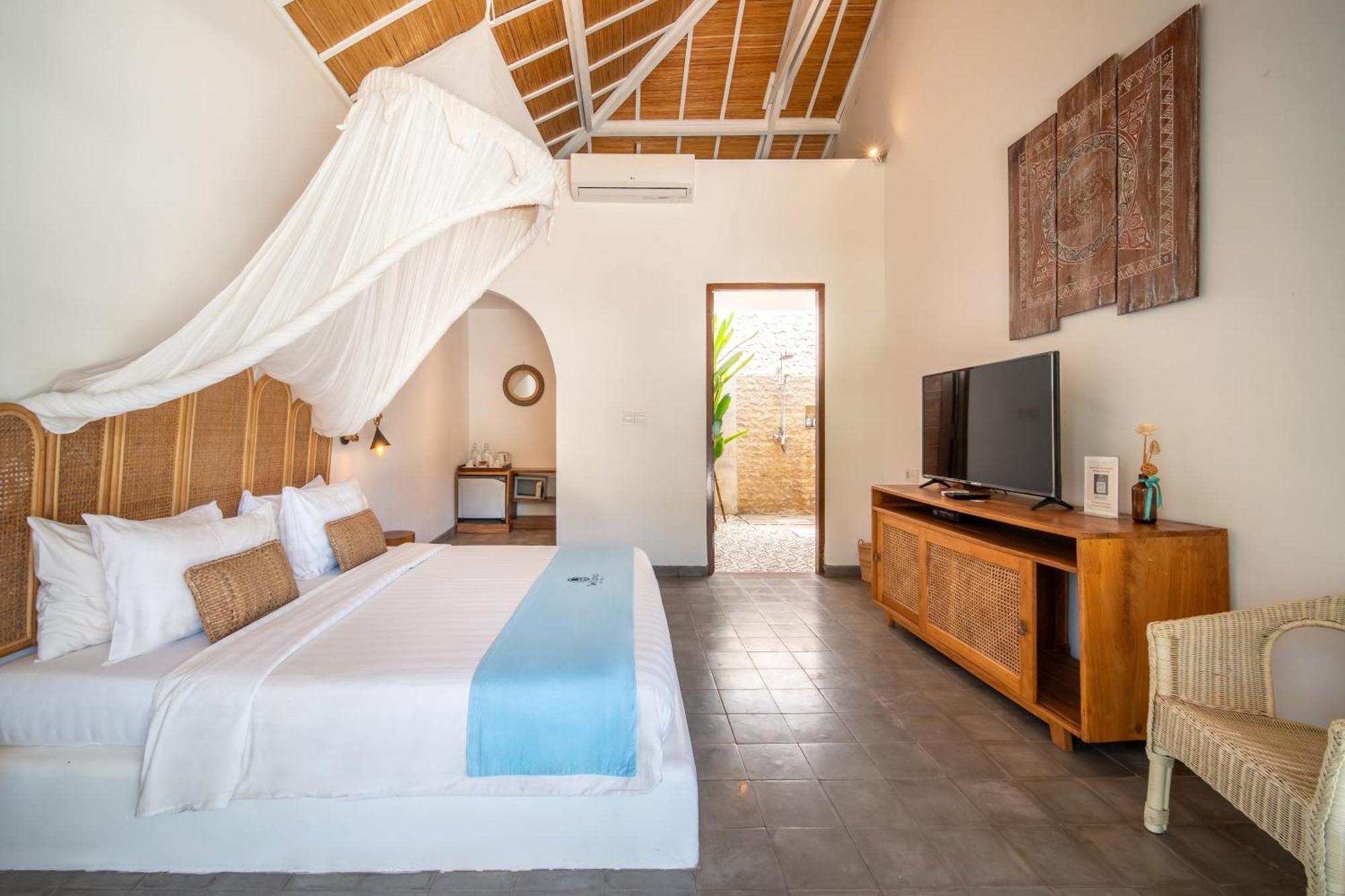 Wilson'S Retreat Hotell Gili Trawangan Rum bild