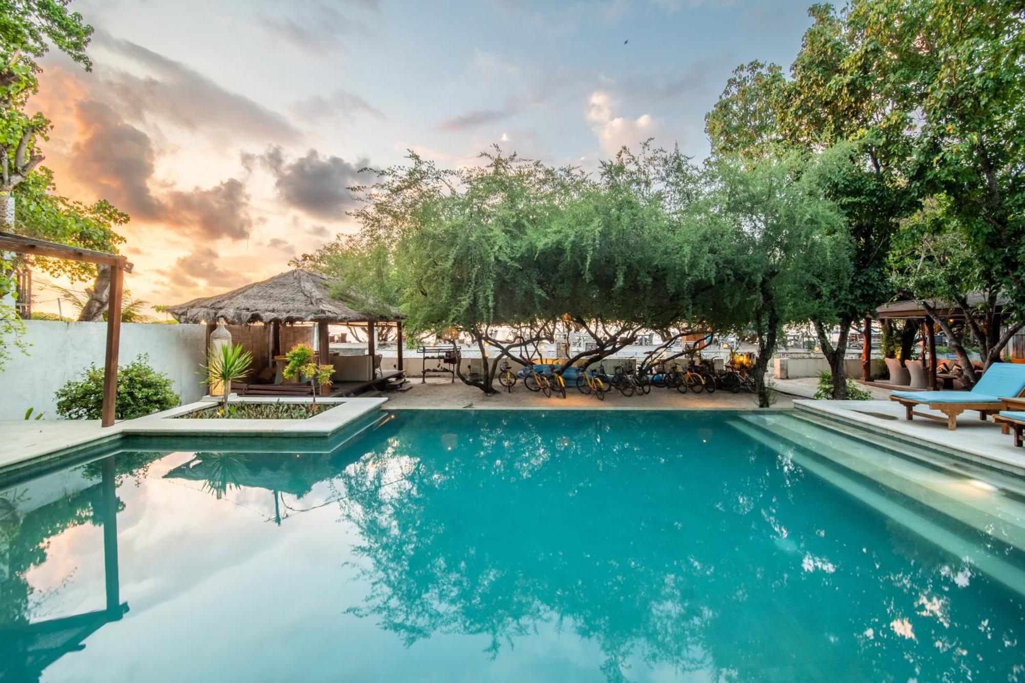 Wilson'S Retreat Hotell Gili Trawangan Exteriör bild
